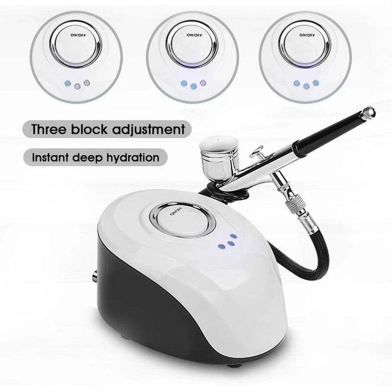 Facial Oxygen Therapy Machine Water Injection Skin Cleaning Wrinkle Remove Rejuvenation Moisturizing Sprayer