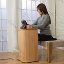 Secchio energetico per pediluvio a infrarossi lontani Biospettro Sauna secca con pietra elettrica in legno di cicuta e tormalina nera