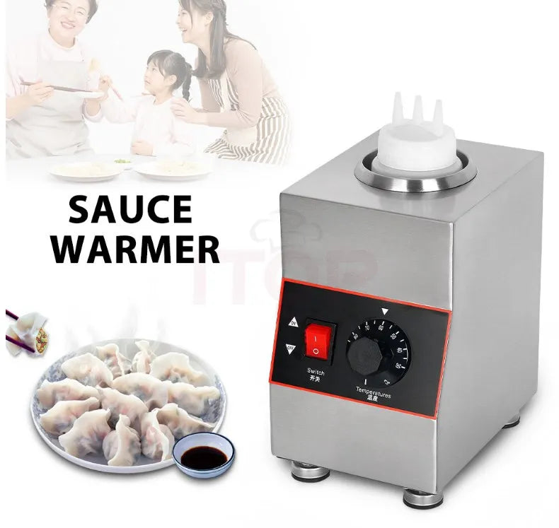 Fast Shipment Commercial Sauce Bottle Warmer Chocolate Sauce Bottle Warmer Sauce Heater Milk Bottle Warmer