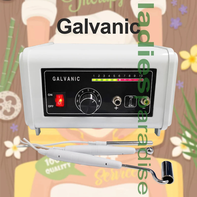 Galvanic Current Electroporator Device Skin Tightening Face Lift Microcurrent Machine Anti-aging Wrinkle Removal Apparatus