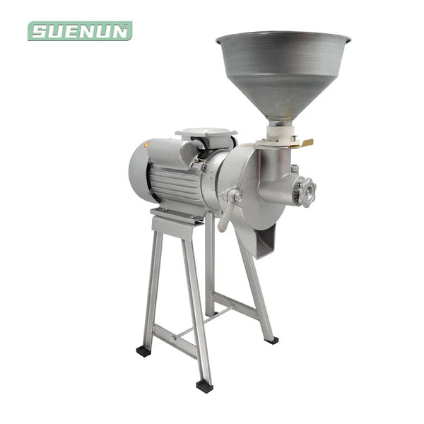 مطحنة الحبوب ماكينة تصنيع حليب فول الصويا التجارية اللب آلة طحن المزيج الحبوب الكهربائية عشب التوابل ماكينة طحن الذرة