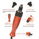 Lápiz masajeador de piedras eléctrico, estimulador de calentamiento de acupresión, bolígrafo de acupuntura para ojos, barra de belleza, estiramiento facial, eliminación de arrugas, cara delgada