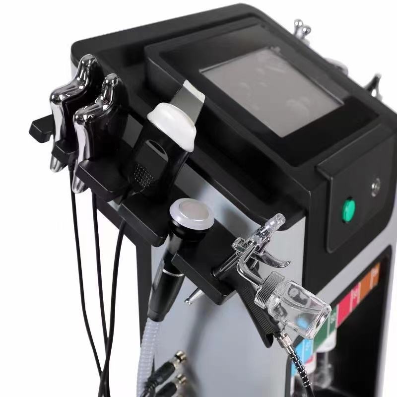 Multifunctionele 10 In 1 Hydra Facial Microdermabrasie Hydro Machine Voor Huidverzorging Aanscherping Aqua Peeling Gezichtsreiniging In Spa