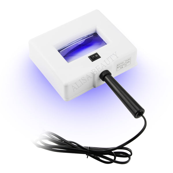 Ahşap Lamba UV Büyüteç Cilt Analizörü Ultraviyole Yüz Cilt Durum Algılama Güzellik Salonu 220 V