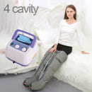 6 hålrum Elektrisk luftkompression Ben Massager Benlindningar Stovepipe Fot Anklar Vadmassagemaskin Slappna av och gå ner i vikt 220V