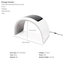 PDT Facial LED Máscara Facial 6 Cores Luz Fototerapia Máquina Terapia de Calor Anti Envelhecimento Remoção de Pontos de Acne Dispositivo de Rejuvenescimento da Pele
