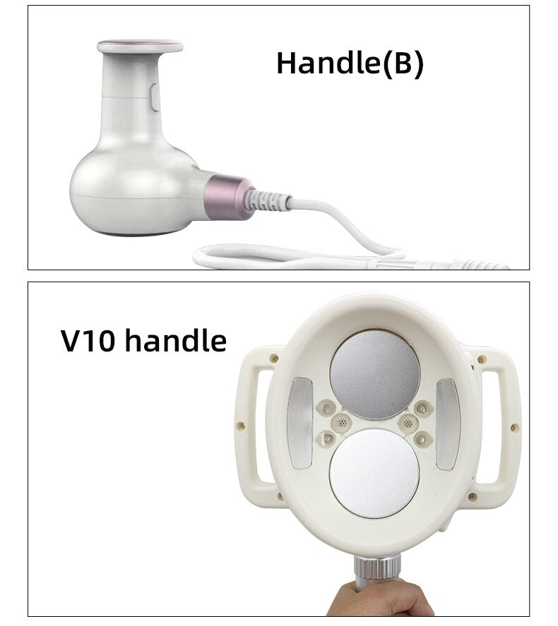 V5 PRO نظام الموجات فوق الصوتية المركزة فراغ التجويف نظام التخسيس وفقدان الوزن EMS (ميكركرنت) + RF + التجويف