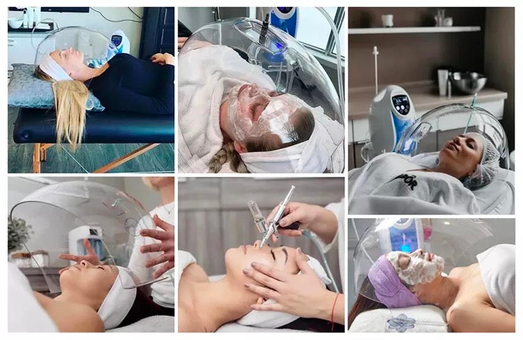 Forehead O2 Korea O2ToDerm Oxygen Dome O2 To Derm Oxygen Facial System