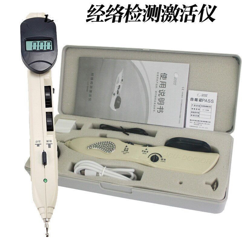 LY-508B Acupunctuur Meridian Pen Oplaadbare Elektrische Massage Acupunctuur Pen Vind Acupunctuur Punt Massage Instrument