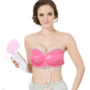 Alat pijat puting susu listrik Pijat payudara dada Alat rangsangan Pijat payudara elektronik inframerah payudara bra 110-240V