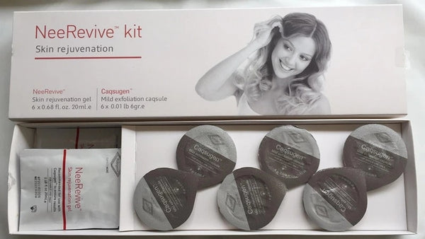 NeeRevive Kit і NeeBright Kit Капсули для апарату для очищення обличчя з кисневими бульбашками
