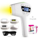 4 in 1 Kalıcı Epilasyon IPL Epilasyon Lazer Epilatör Cihazı Yüz Saç Sökücü Kadınlar Erkek Armpit Bikini Sakal Bacaklar için