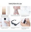 ELLESILK 2 in 1 IPL Laser Hair Removal System Skin Rejuvenation Device 500,000 Flashes Painless Permanent Hair Remover for Women & Man