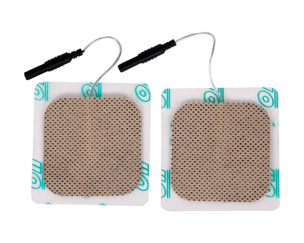 20 tamanhos (10 pares) almofadas de eletrodo seguras de 5*5cm para máquina estimuladora de acupuntura elétrica hwato SDZ-II SDZ-III SDZ-IIB