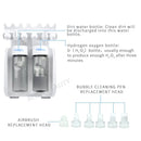 6 в 1 H2O2 Water Oxygen Jet Peel Hydra Beauty Очищення шкіри Гідродермабразія Hydra Facial Machine Water Aqua Peeling