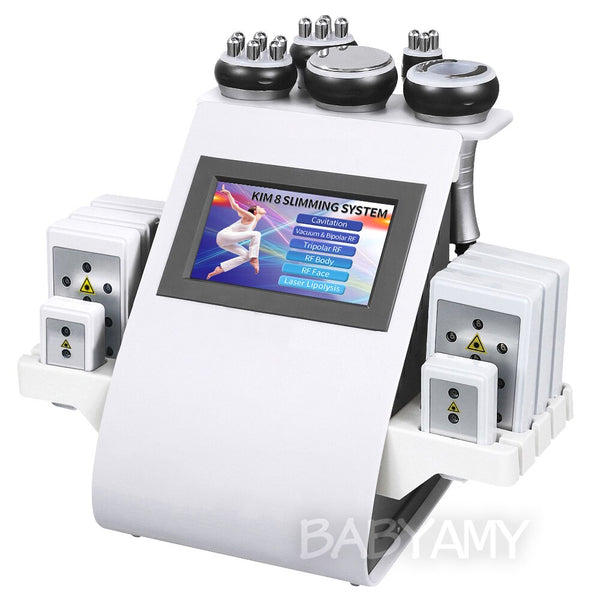 La cavitation + RF corps machine minceur Minceur à ultrasons portable avec  appareil 3 en 1 - Chine RF bipolaire, sorption sous vide