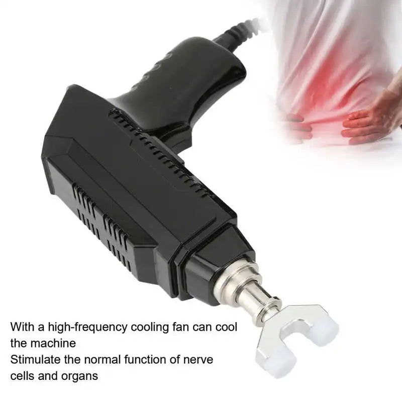 Electric Spine Massager 1500N Electric Chiropractic Adjusting Tool Adjuster 30-Level Cervical Spinal Correction Gun M-1500