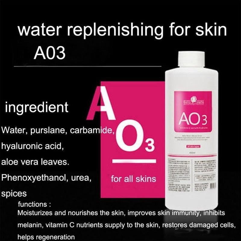 Skin care Face Serum Hydro Facial Aqua Peel Solution 400ml AS1 SA2 AO3 for Hydrafacial Machine Skin Deep Cleaning