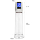 The Big Screen Big Screen Electric Lelaki Dick Vacuum Erection Membantu Peranti Lelaki Cock Pump Enlarger Pembesaran