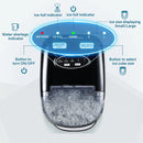 HICON elektrikli buz yapım makinesi 15KG/24H mermi silindirik ev buz küpü yapma makinesi tezgahı ticari küçük süt çay dükkanı