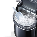 HICON elektrikli buz yapım makinesi 15KG/24H mermi silindirik ev buz küpü yapma makinesi tezgahı ticari küçük süt çay dükkanı