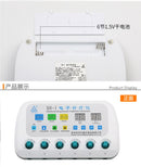 SHUNHE SH-I Elettronico Agopuntura Dispositivo di agopuntura nervoso e stimolatore muscolare 6 Output Electroagopunture Stimolatore Terapia con ago