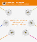 6 canais Saída Smart Moxa Moxa Moxibusting Aparelho sem fumaça Moxibustion Acupuntura Massagem Terapia Timing