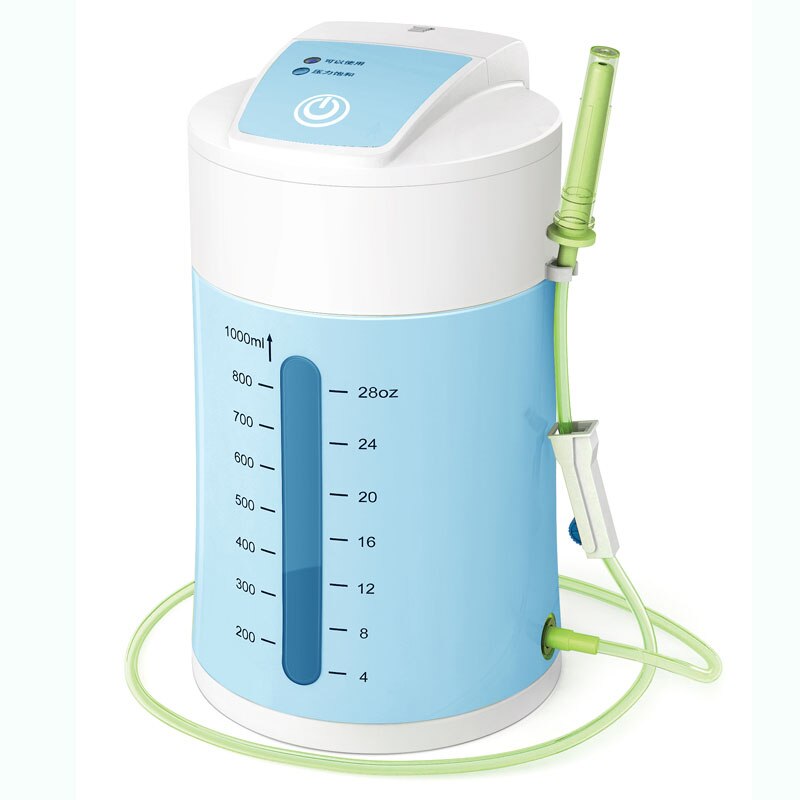 Máquina de enema elétrico Máquina de hidroterapia Pump Home Enema Kit de Cólon Limpador de Café Automático Enema para Constipação