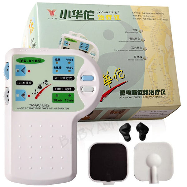 Yangcheng YC-81B mikroszámítógép Terápiás készülékek Masszírozó Elektromos stimuláció Akupunktúrás terápia Relax Egészségügyi ellátás a fül testére