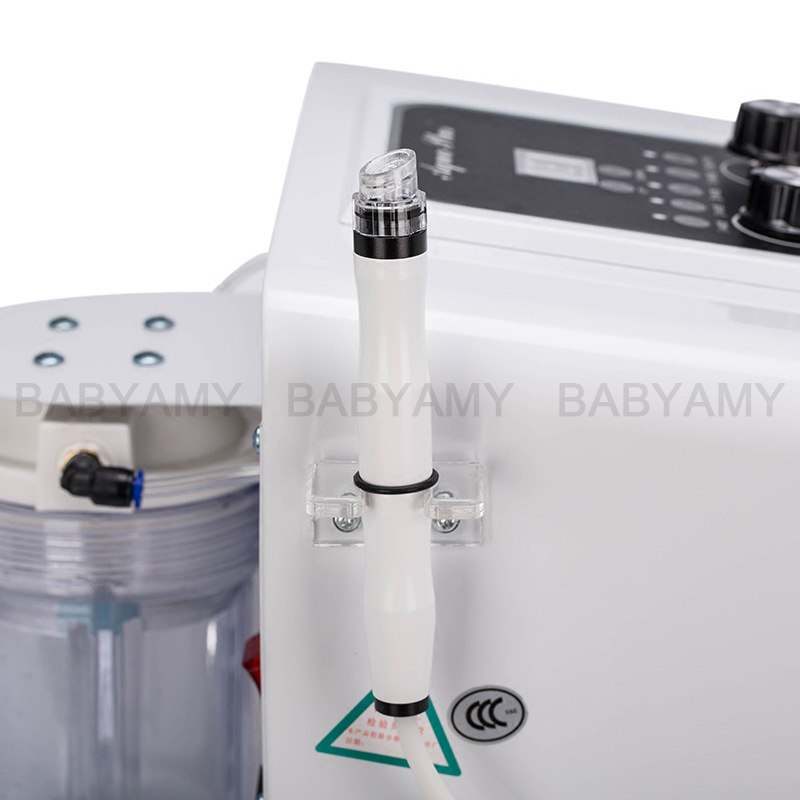 2 en 1 Hydro Dermabrasion Eau & Oxygen Jet Peel Beauty Machine de beauté pour soins de la peau Nettoyage en profondeur de la peau du visage oxygène SPA