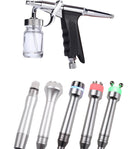 6 em 1 máquina de limpeza de rosto a vácuo hidro dermoabrasão água oxigênio jato casca máquina para aspirador de poros máquina de massagem facial 220 v