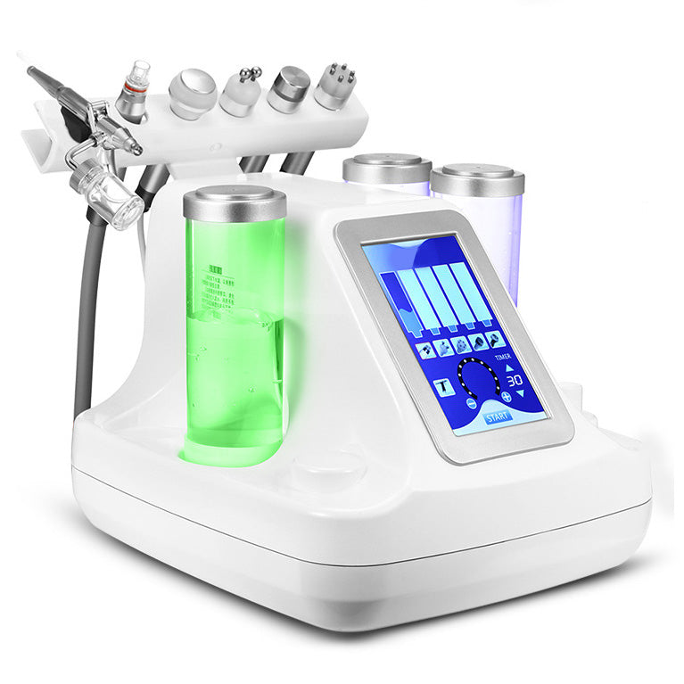 6 In 1 Vacuum face cleaning Hydro Dermabrasion Water Oxygen Jet Peel Machine for Vacuum Pore Cleaner Facial Massage Machine