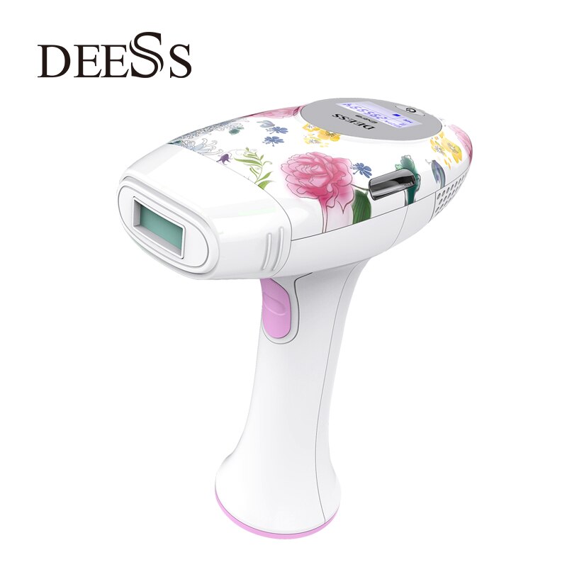 DEESS GP585 3 في 1 إصدار سريع لإزالة الشعر الدائم، آلة إزالة الشعر بالليزر، مجموعة أدوات التجميل لحب الشباب، تجديد البشرة الواضحة لجسم الوجه