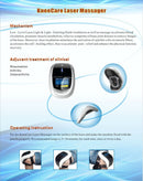 Cold Laser Knee Massager Knee Pain Physical therapy. Electric Knee Care for osteoarthritis rheumatic arthritis 110-220V