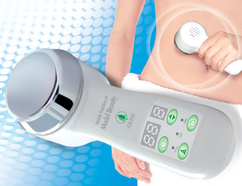 1MHz Cavitación ultrasónica Cuidado de la piel Máquina de celulitis Terapia de ultrasonido Dispositivo