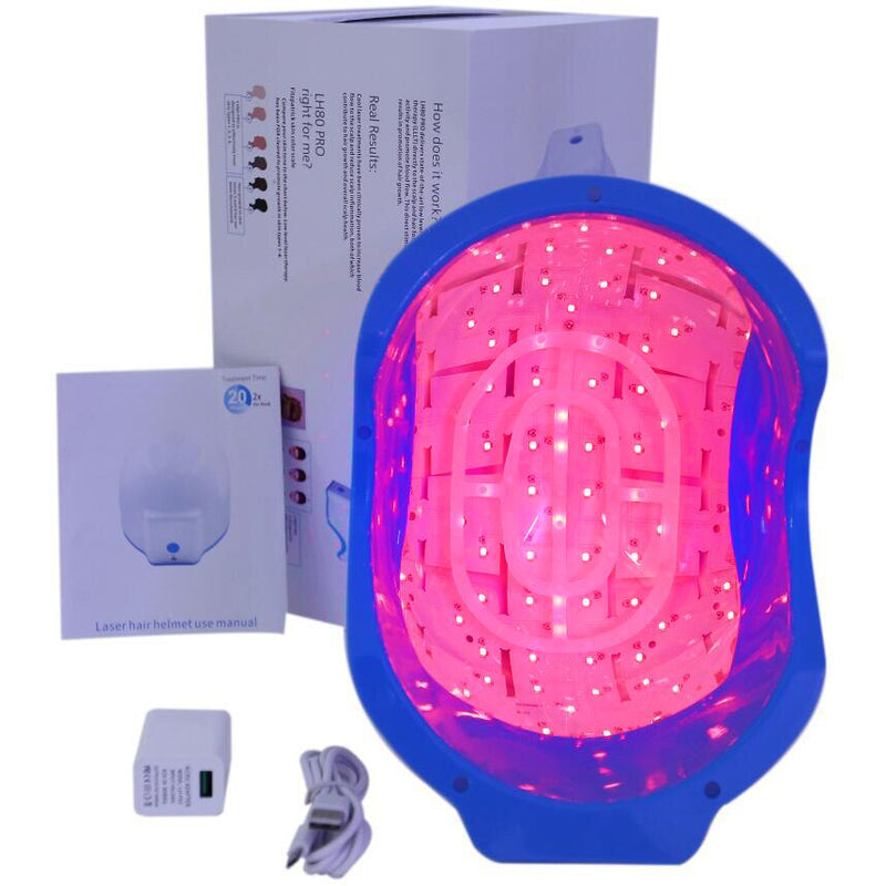 Laser Therapy Hair Growth Helmet Device Laser Treatment Hair Loss Promote Hair Regrowth Laser Cap Massage Equipment