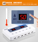 6 canais Saída Smart Moxa Moxa Moxibusting Aparelho sem fumaça Moxibustion Acupuntura Massagem Terapia Timing