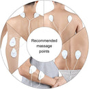 FDA limpou 16 modos Unidade de dezenas recarregáveis ​​Máquina de alívio de dor elétrica impulso corpo massageador