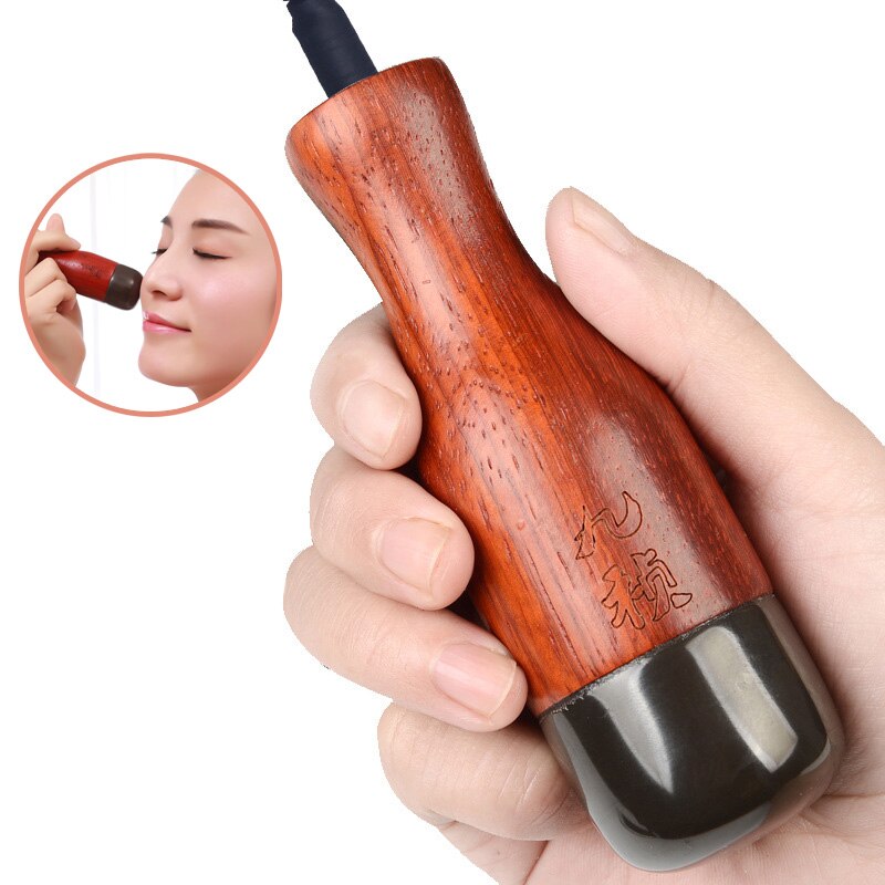Warm Stone needle Moxibustion beauty instrument Acupuncture point massage Facial spa massage tool Nutrition import tool