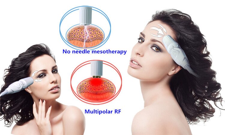Портативний RF Face Lift Пристрої красуні для висипки для видалення зморшок Шкіра Мезотерапія Догляд за волоссям Спеціаліст з догляду за шкірою