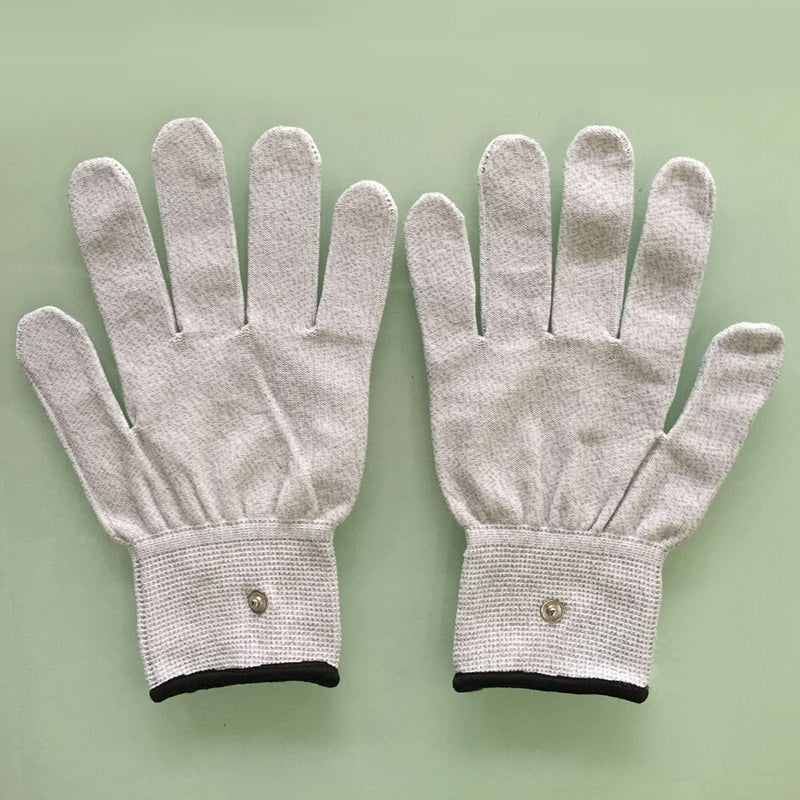 therapeutische handschuhe Bio-Hautgesicht Heben & Strom Magic Therapeutische Apparate Schönheit Handschuhe TENS EMS Massagehandschuhe 2mm Pin