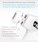 Remoção BABYAMY B168 IPL permanente do cabelo. depilação à laser. epilasyon lazer. a laser Depiladora para mulheres homens faciais Pernas axila Bikini Beard