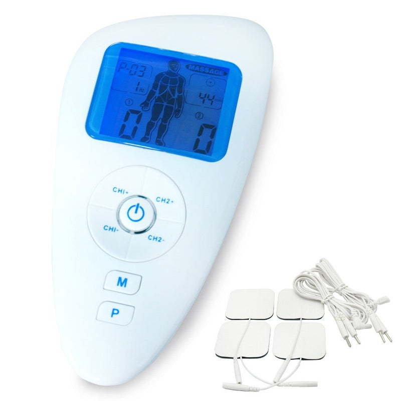 Whole Body Muscle Massager.Myostimulator.Foot Massager.Electroestimulador Muscular.Muscle Stimulator.EMS/TENS UNIT Dual-Output