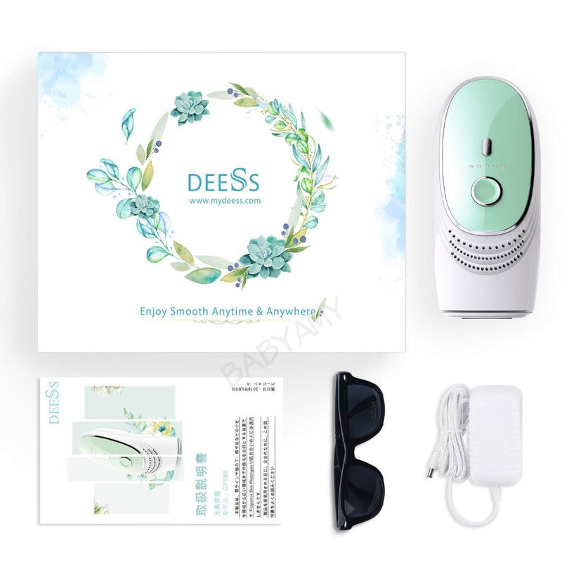 DEESS GP588 350000 pulsed IPL Hair Removal Device depilador a laser Permanent Hair Removal Painless Armpit Bikini Body Trimmer