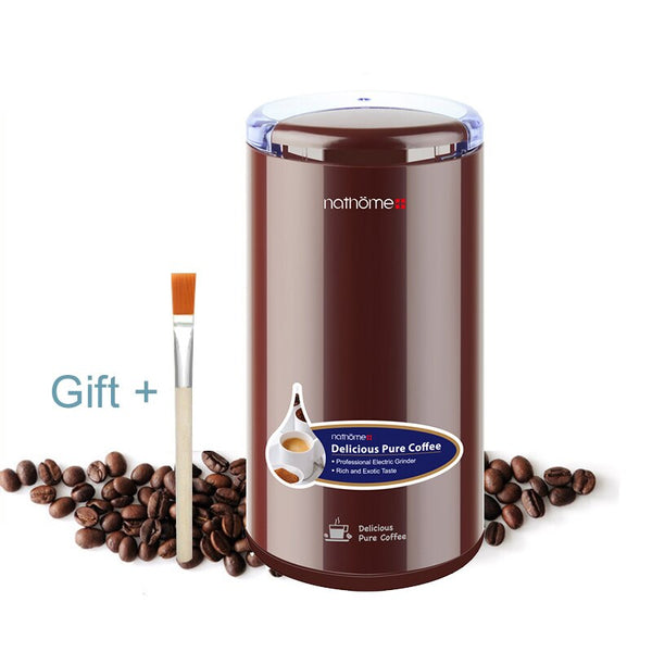 Elektrisk kaffekvarn i rostfritt stål Elektrisk kaffekvarn Malmaskin för kaffe och babymat kryddor