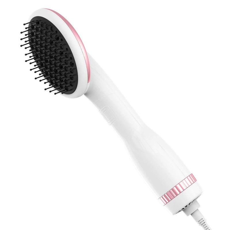 Lescolton um passo secador de cabelo e estilista escova de pás de pás de ar quente alisador para todos os tipos de cabelo Eliminar Frizzing 1000W