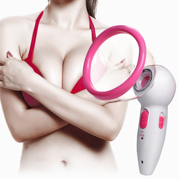 Professioneller wiederaufladbarer Handheld-Vakuum-Schönheit Straffender Körpermassagegerät Haut Gesundheitswesen Instrument Brustmassage