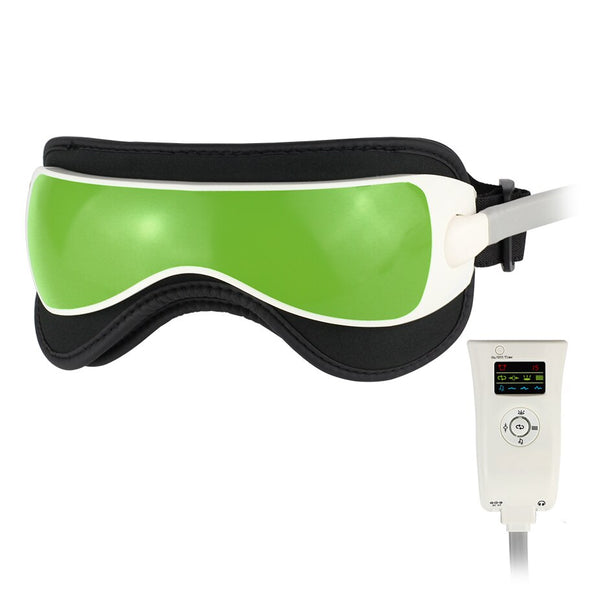 Neues 6-in-1-Luftdruck-Augenmassagegerät mit MP3, zerstreuen Augentaschen, magnetisches Augenpflege-Akupunkturpunkt-Massagegerät