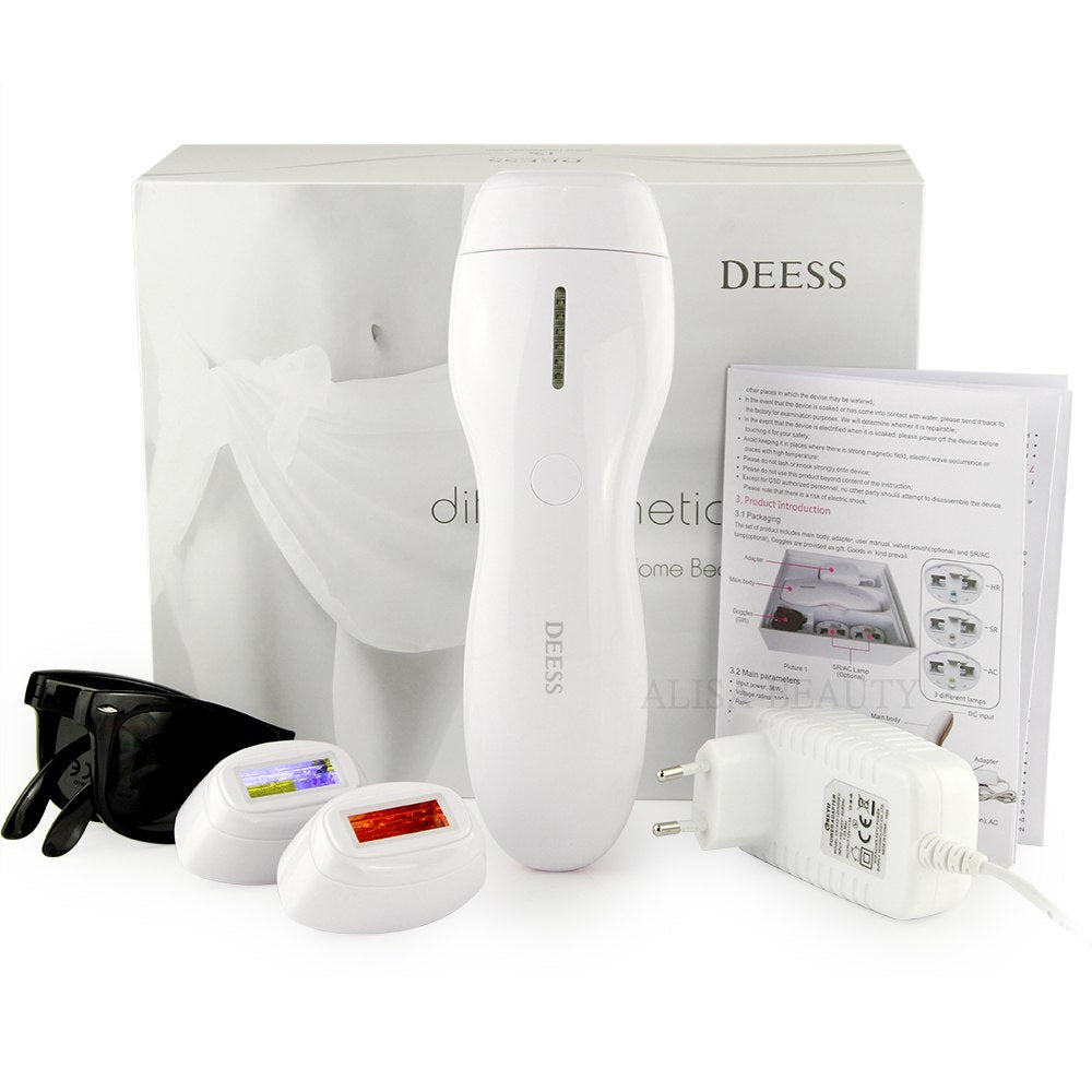 DEESS GP586 Permanente Laser Epilator IPL Ontharing Ontharingscrème Full Body Gebruik Verwijder Acne en rimpel Bikini Gezicht Ontharing