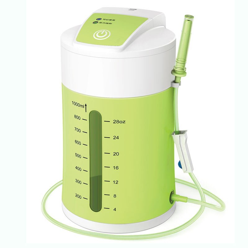 Máquina de enema elétrico Máquina de hidroterapia Pump Home Enema Kit de Cólon Limpador de Café Automático Enema para Constipação